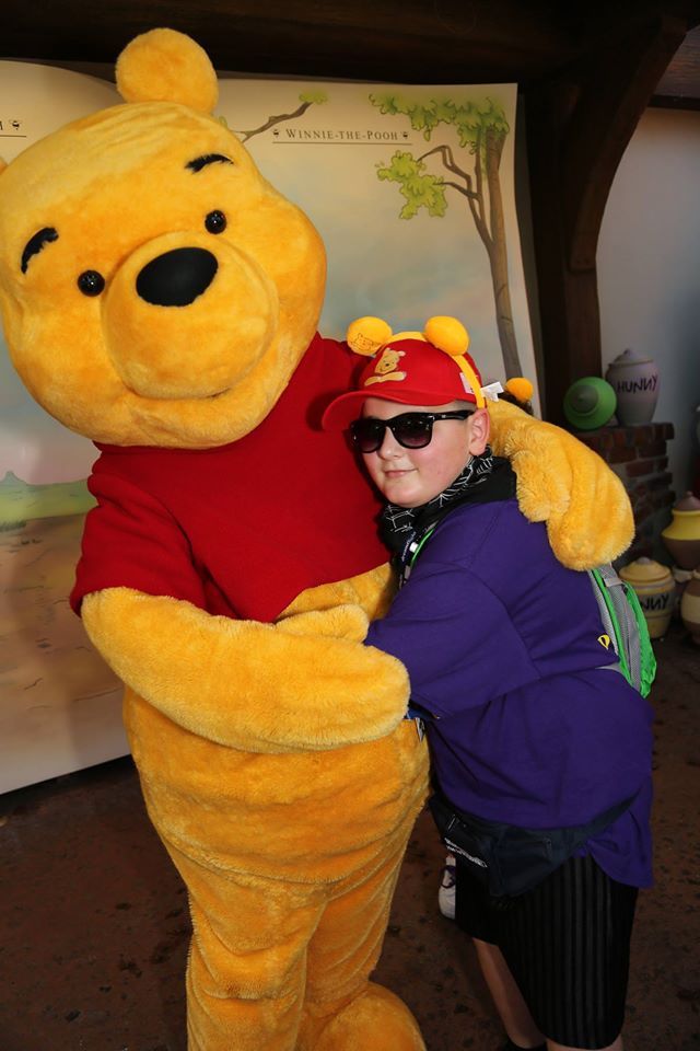 Pooh Bear character PB boy